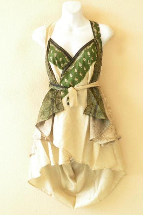 B94 Vintage Silk Magic 20 inch Length Long Wrap Skirt Halter Tube Maxi Dress + DVD